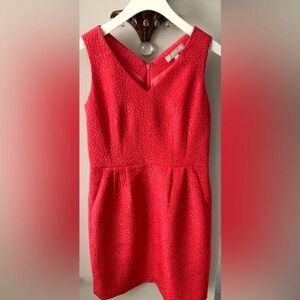 Banana Republic Coral Pattern Dress